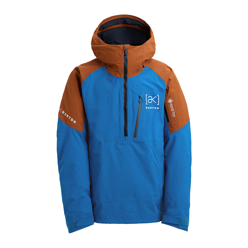 [ak] Velocity GORE-TEX Anorak - Blue Teal/Chestnut Brown