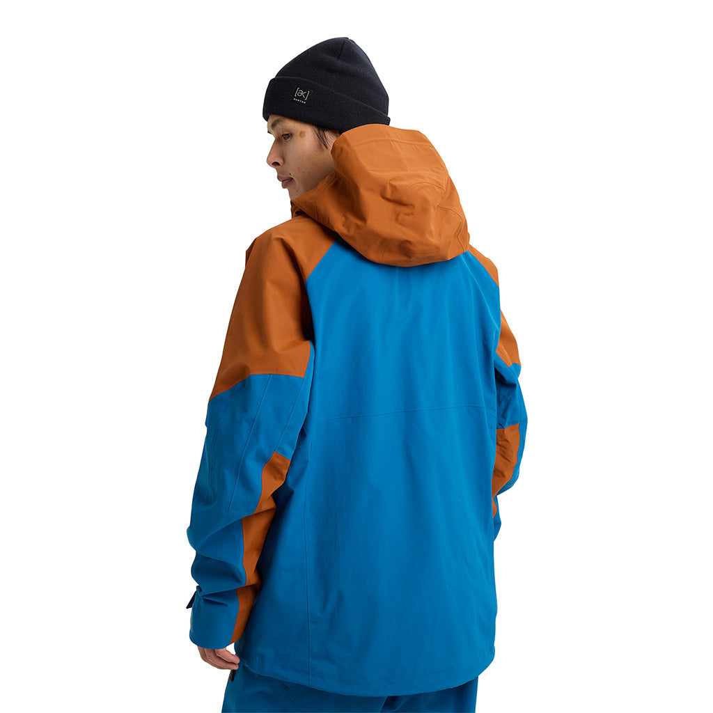 [ak] Velocity GORE-TEX Anorak - Blue Teal/Chestnut Brown