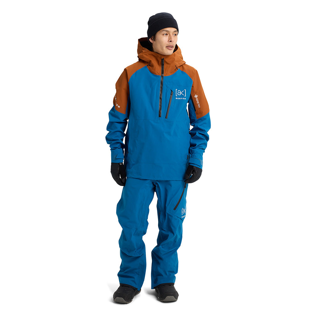 [ak] Velocity GORE-TEX Anorak - Blue Teal/Chestnut Brown