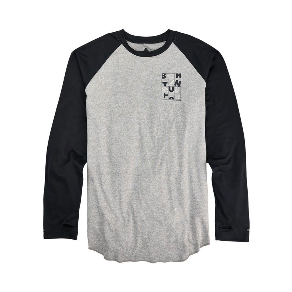 Burton Roadie Base Layer Tech T-Shirt Tr Bl/Gr He