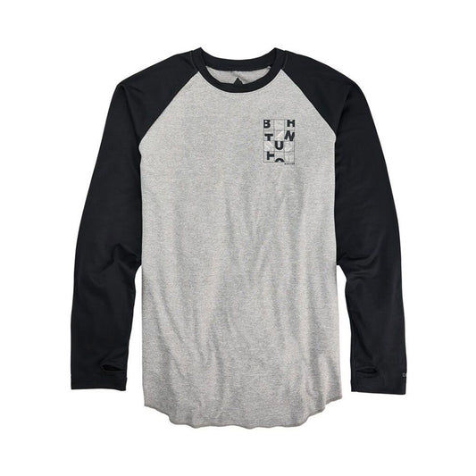 Burton Roadie Base Layer Tech T-Shirt Tr Bl/Gr He