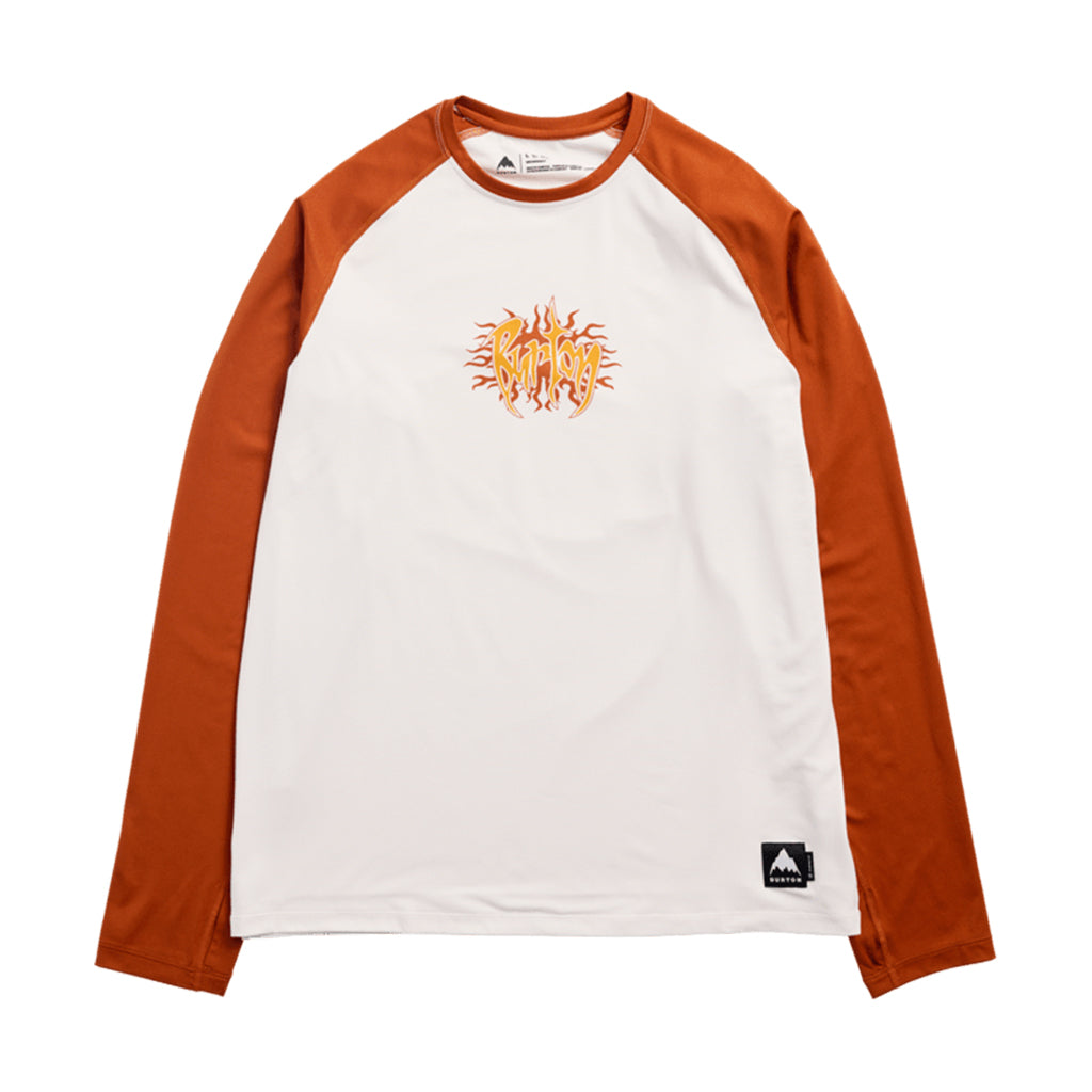 Roadie Base Layer Tech T-Shirt - Stout White/Spiced Chai