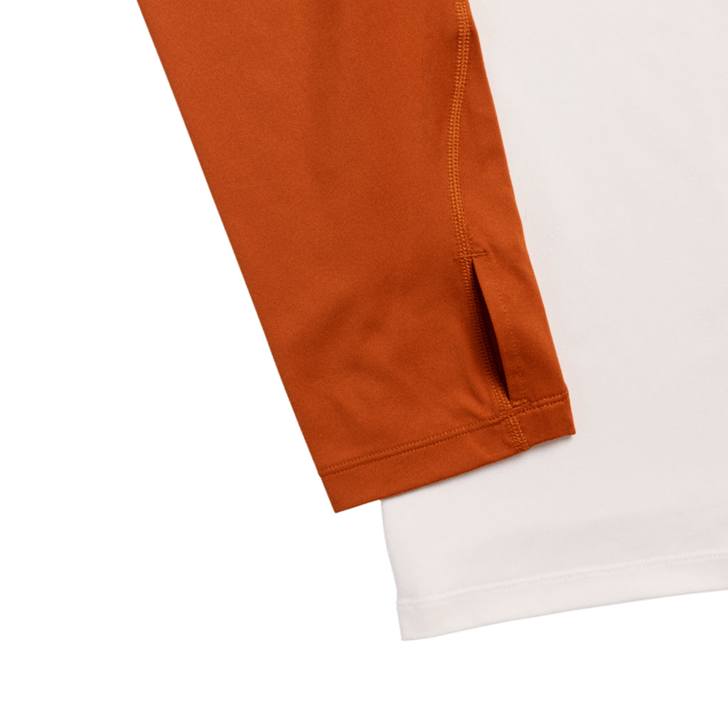 Roadie Base Layer Tech T-Shirt - Stout White/Spiced Chai