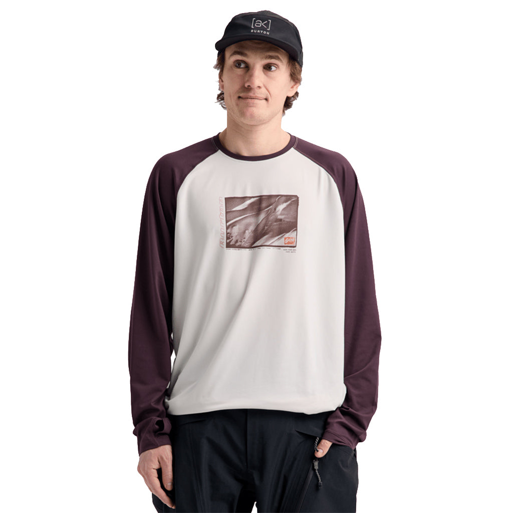 Roadie Base Layer Tech T-Shirt - Stout White/Bear Hug Brown