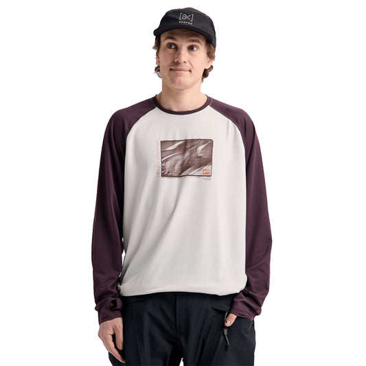 Roadie Base Layer Tech T-Shirt - Stout White/Bear Hug Brown