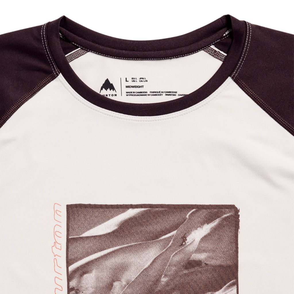 Roadie Base Layer Tech T-Shirt - Stout White/Bear Hug Brown