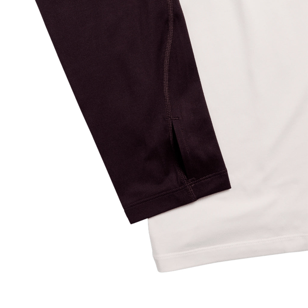 Roadie Base Layer Tech T-Shirt - Stout White/Bear Hug Brown