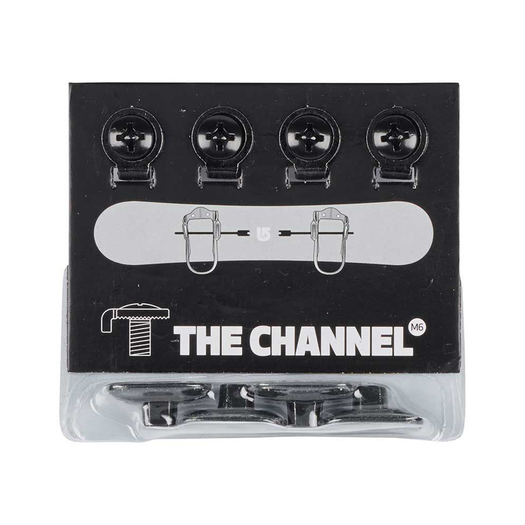 M6 Channel® Replacement Hardware Black