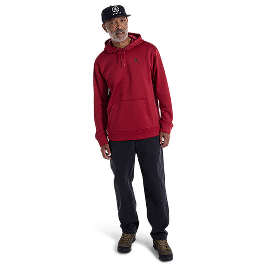 Oak Pullover - Deep Red Heather