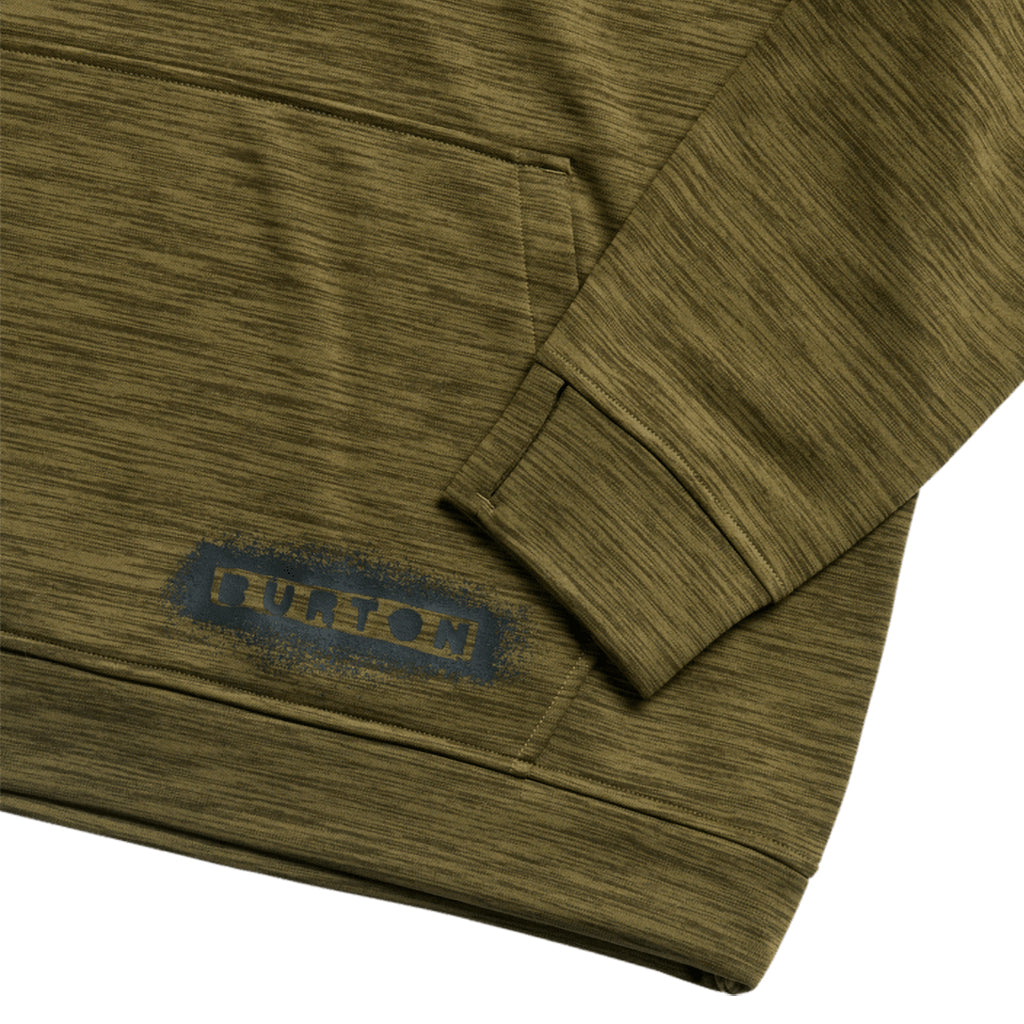 Oak Pullover Hoodie - Dried Moss Htr