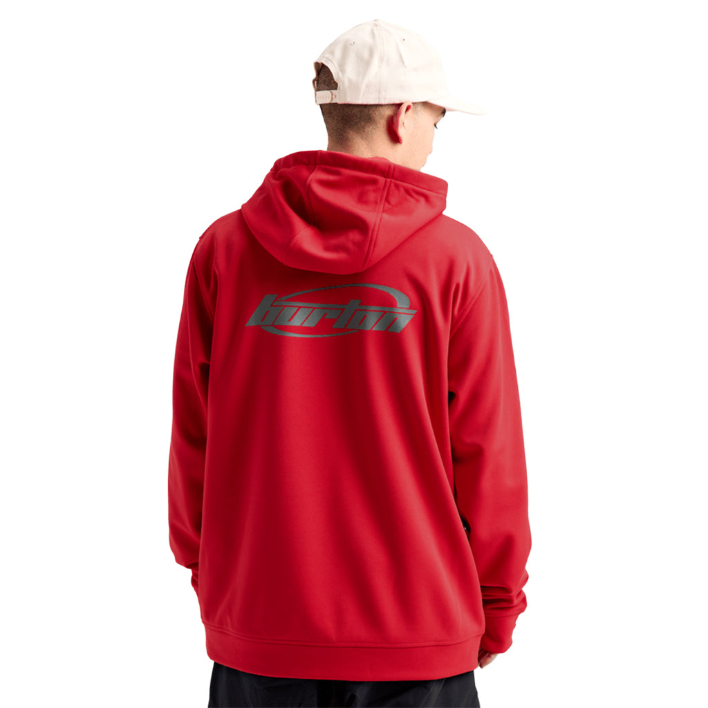Oak Pullover Hoodie - Geranium Red