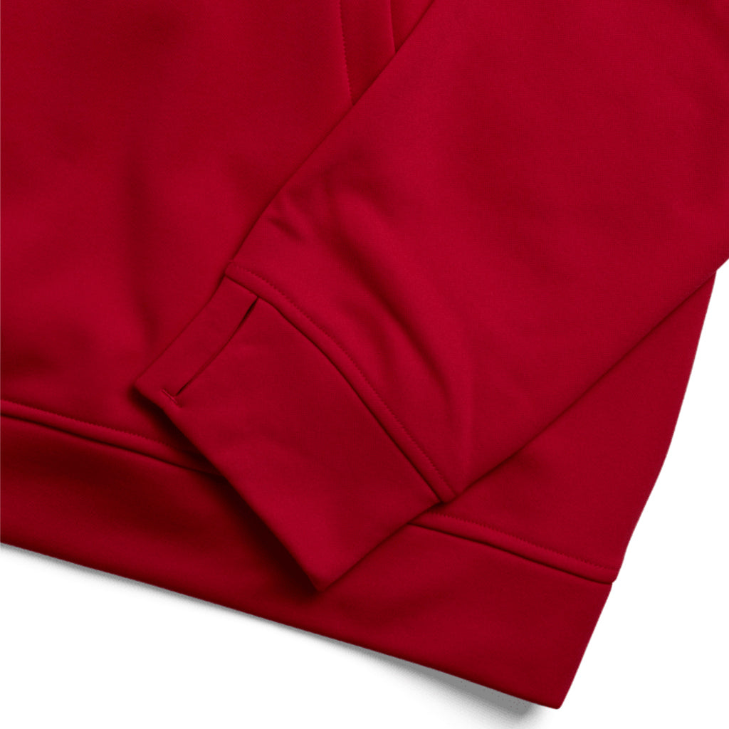 Oak Pullover Hoodie - Geranium Red