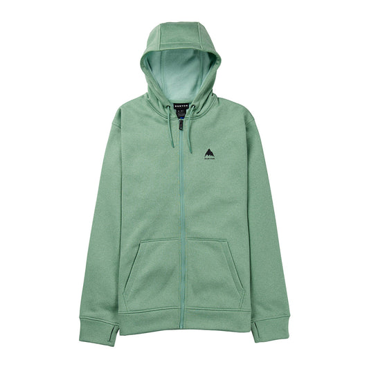 Oak Full-Zip Hoodie - Soft Sage Heather