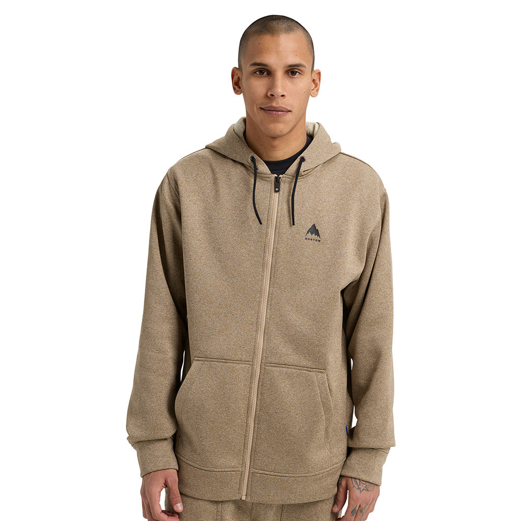 Oak Full-Zip Hoodie - Summit Taupe Heather