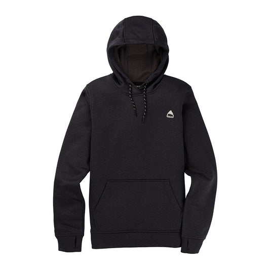 Wms Oak Pullover Fleece True Black Heather