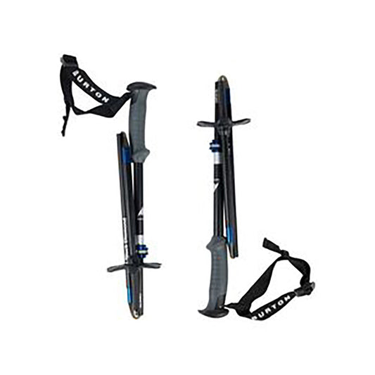 Burton x Black Diamond Compactor Poles Black/Blue