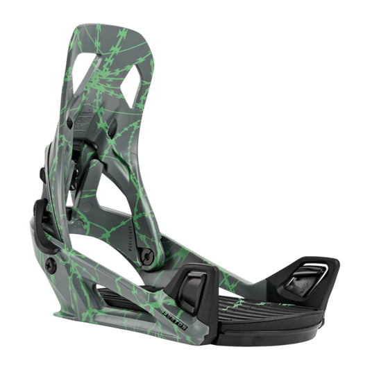 Step On® Re:Flex Bindings 26/27 - Gray/Green Voltage