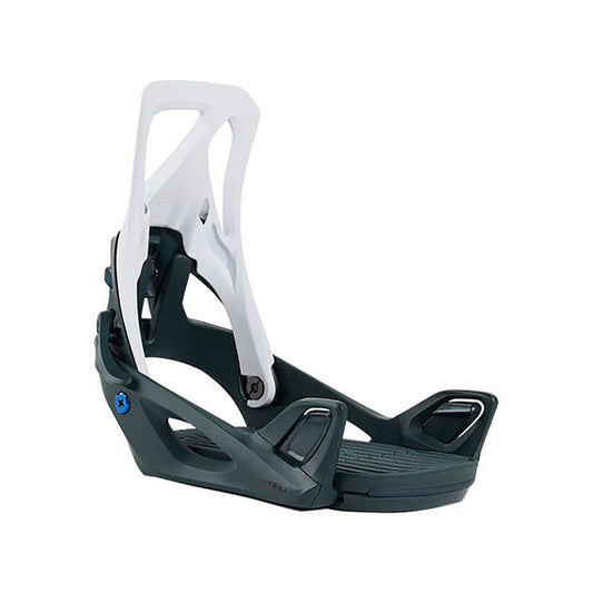 Womens Step On Binding - Deep Emerald/White