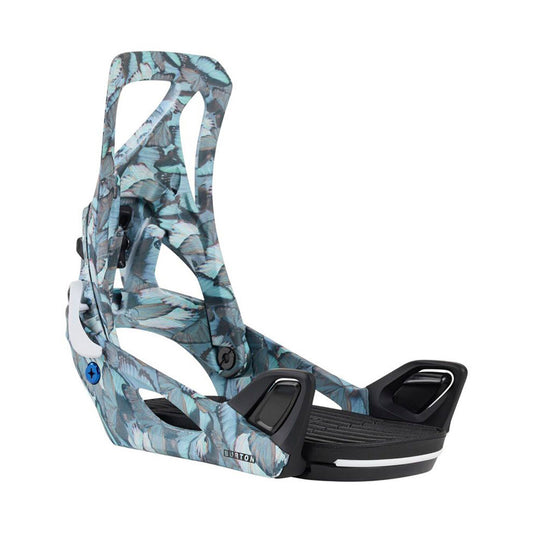 Womens Step On Binding - Blue Butterflies