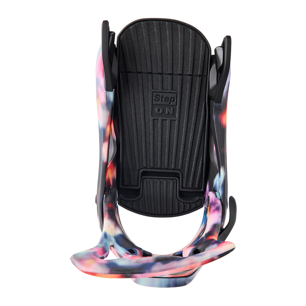 Wms Step On® Re:Flex Snowboard Binding - Floral Blur