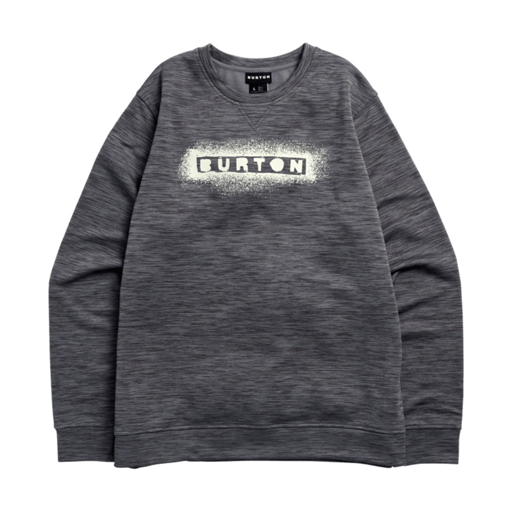 Oak Pullover Crew - Gotham Gray Htr