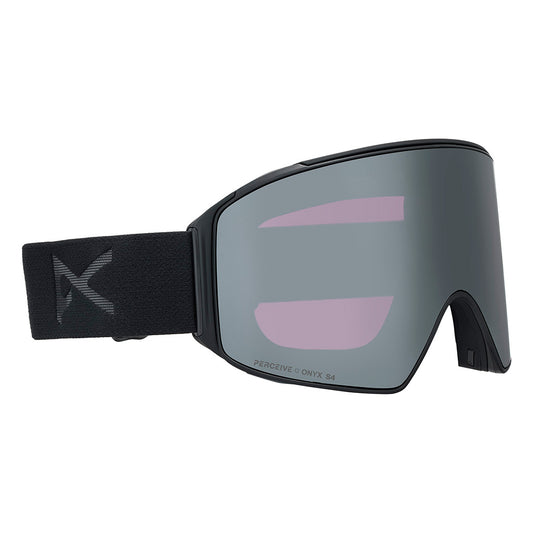 M4 Goggles (Cylindrical) + Bonus Lens + MFI® Face Mask - Smoke/Perceive Sunny Onyx