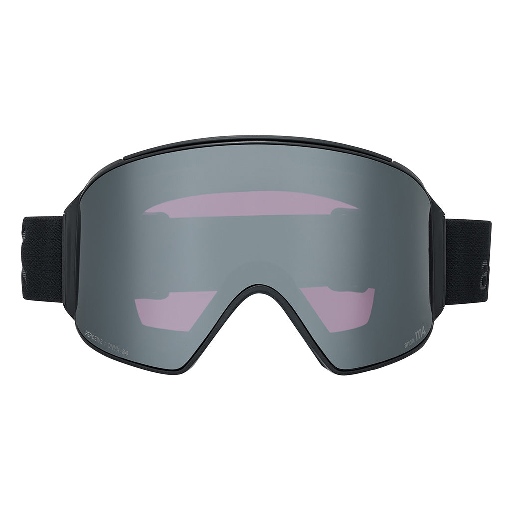 M4 Goggles (Cylindrical) + Bonus Lens + MFI® Face Mask - Smoke/Perceive Sunny Onyx