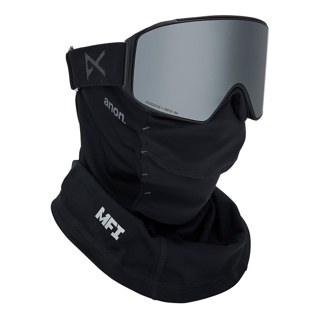 M4 Goggles (Cylindrical) + Bonus Lens + MFI® Face Mask - Smoke/Perceive Sunny Onyx