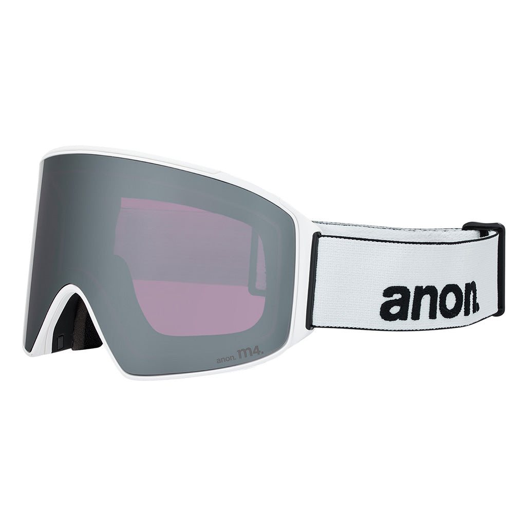 M4 Goggles (Cylindrical) + Bonus Lens + MFI® Face Mask - White/Perceive Sunny Onyx