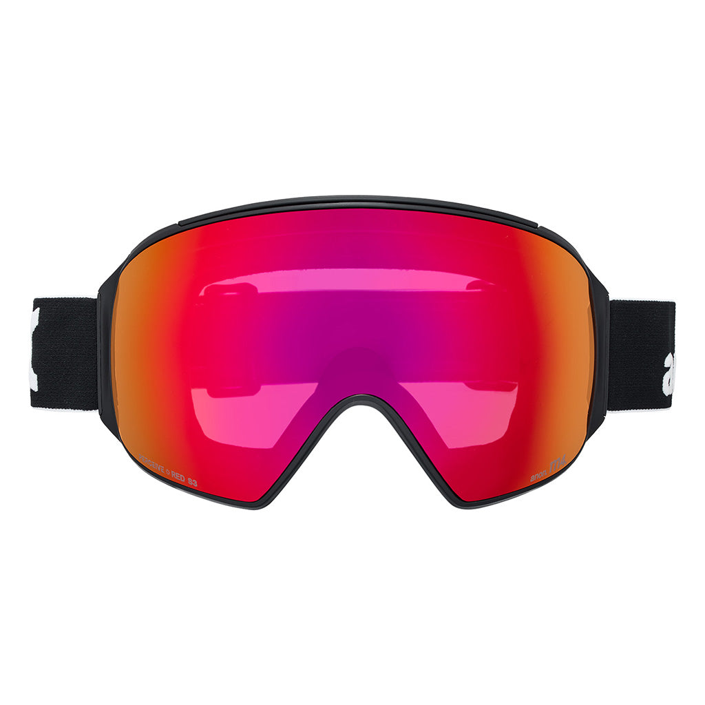 M4 Goggles (Toric) + Bonus Lens + MFI® Face Mask - Black/Perceive Sunny Red