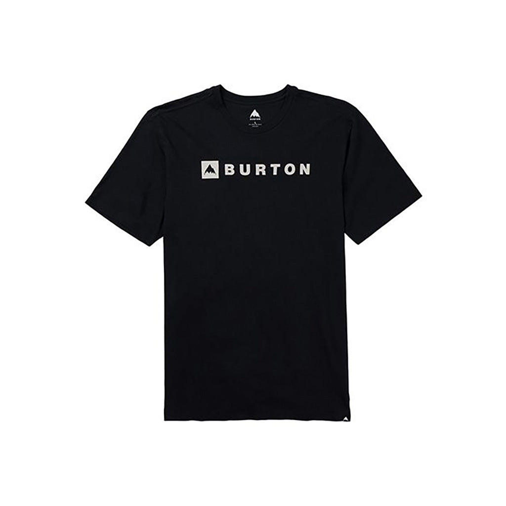 Horizontal Mountain SS T-Shirt True Black