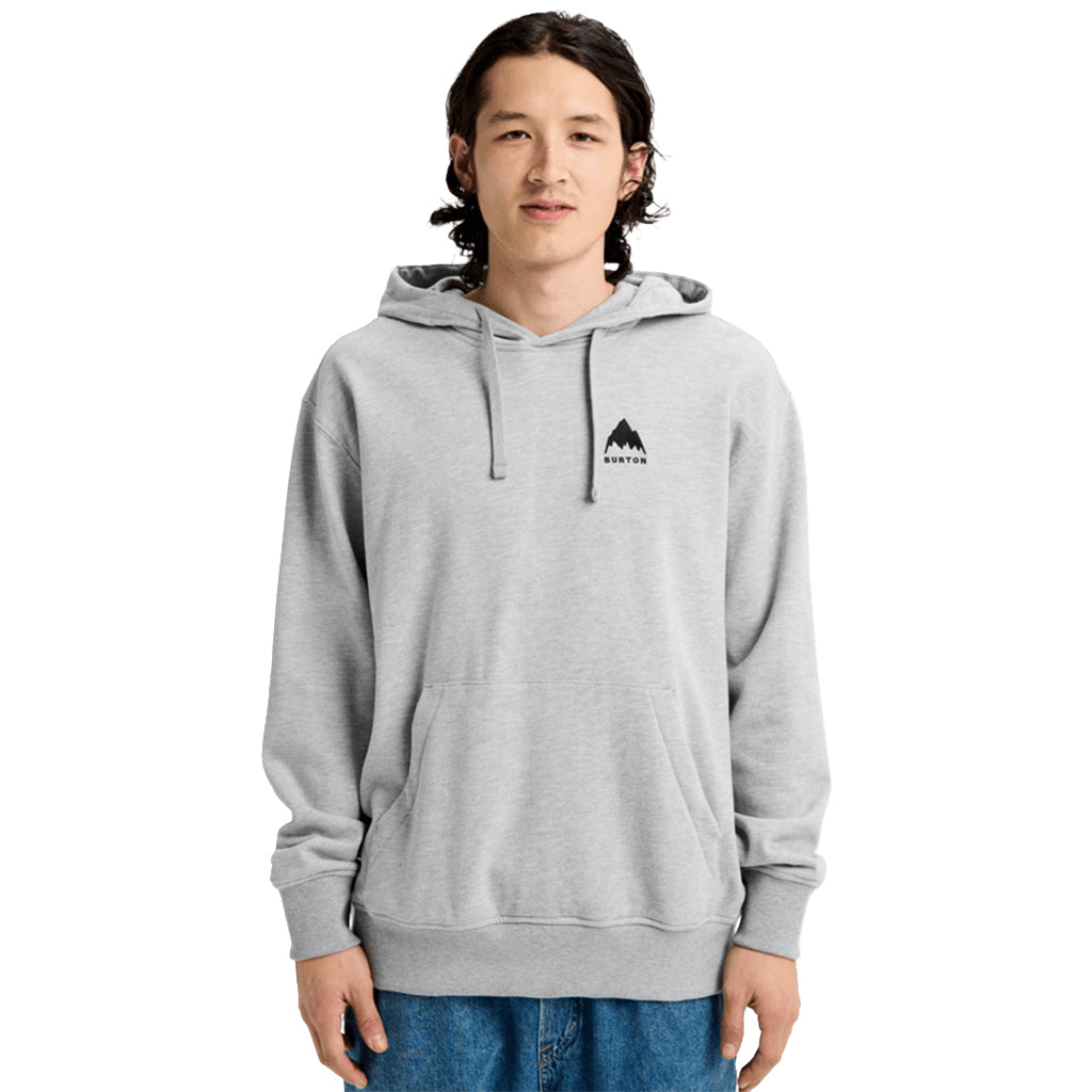 Mountain Pullover Hoodie - Gray Heather