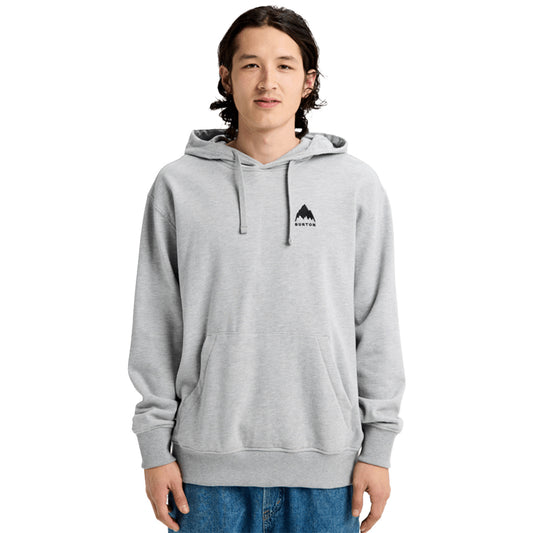 Mountain Pullover Hoodie - Gray Heather