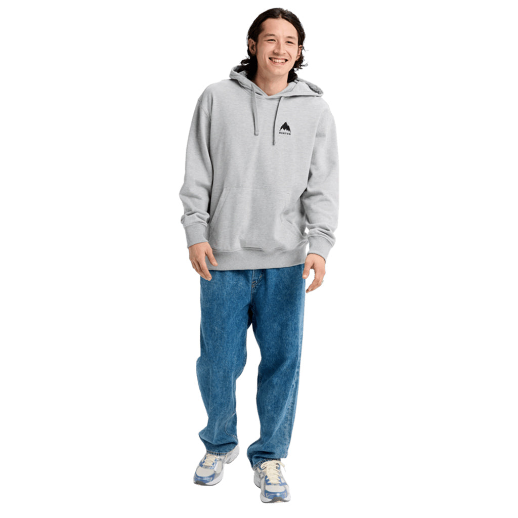 Mountain Pullover Hoodie - Gray Heather