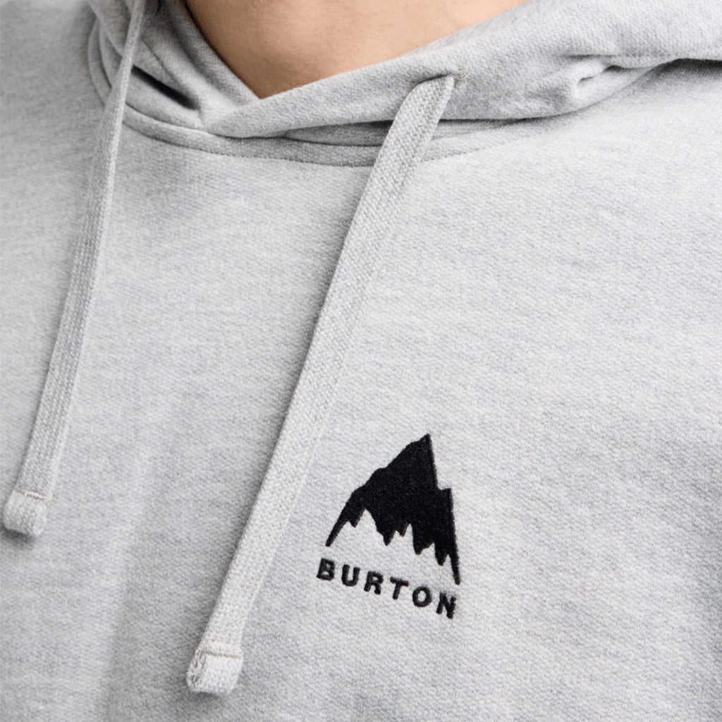 Mountain Pullover Hoodie - Gray Heather