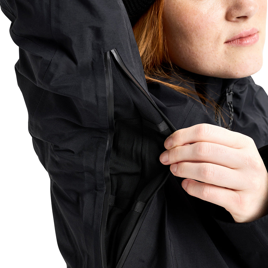 Wms [ak] Upshift GORE-TEX 2L Jacket - True Black