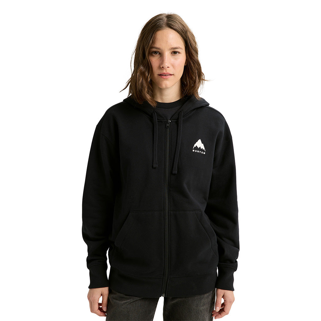 Elite Full Zip Hoodie - True Black