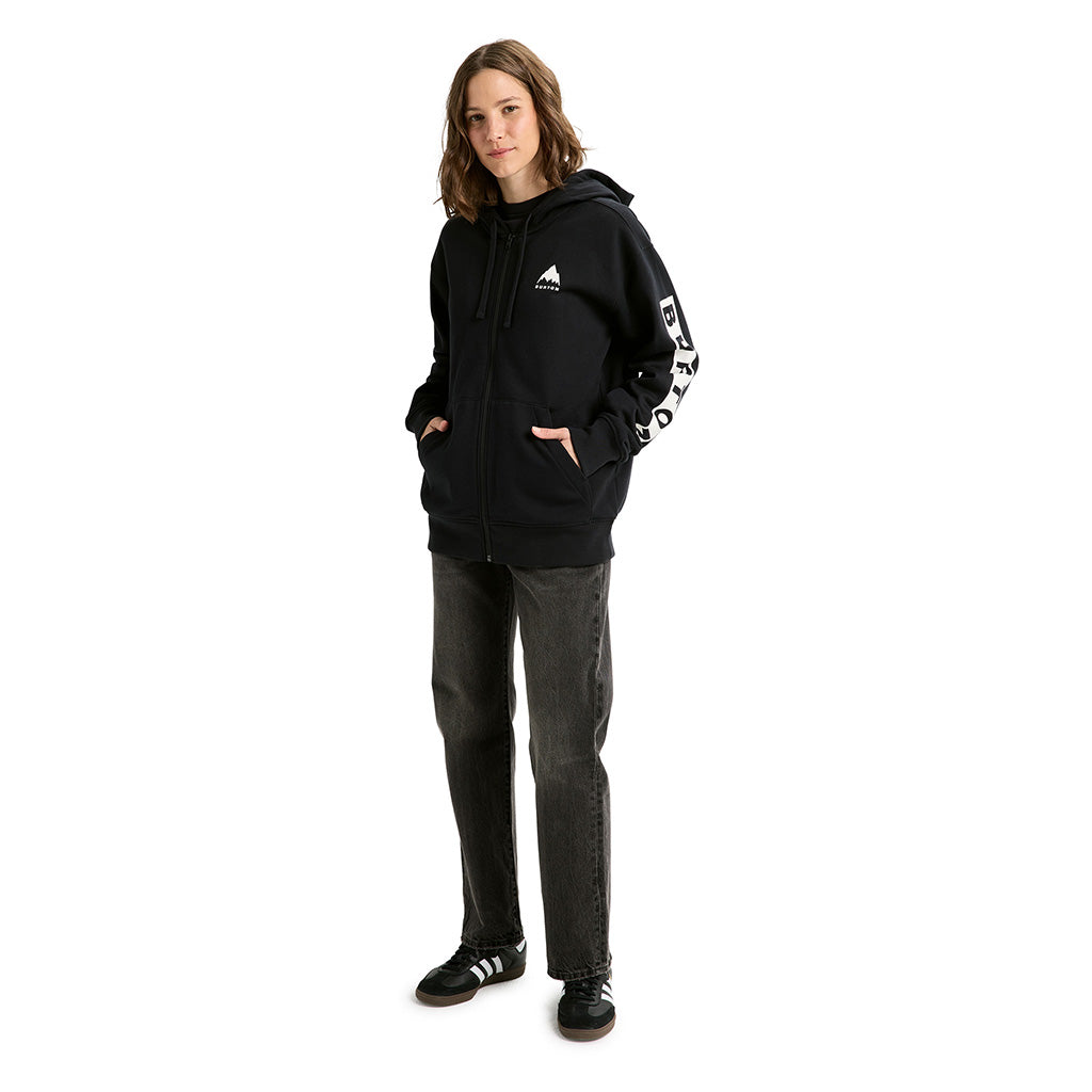 Elite Full Zip Hoodie - True Black
