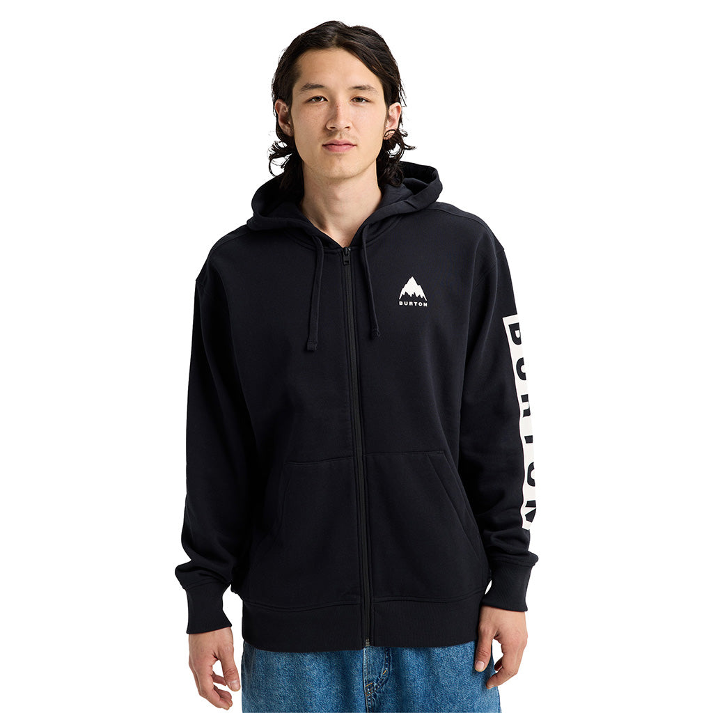 Elite Full Zip Hoodie - True Black