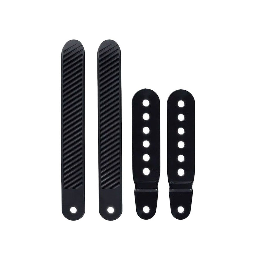 Double Take Ankle Tongue Slider Black