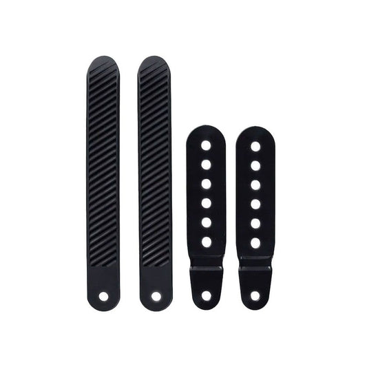 Double Take Ankle Tongue Slider Black