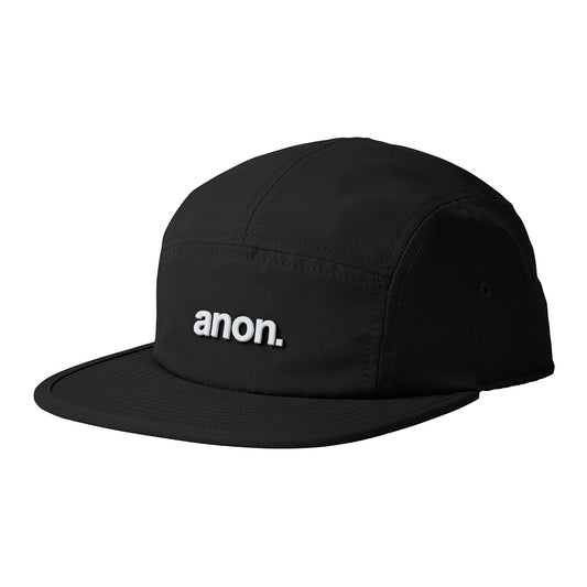 Five-Panel Camp Hat - True Black