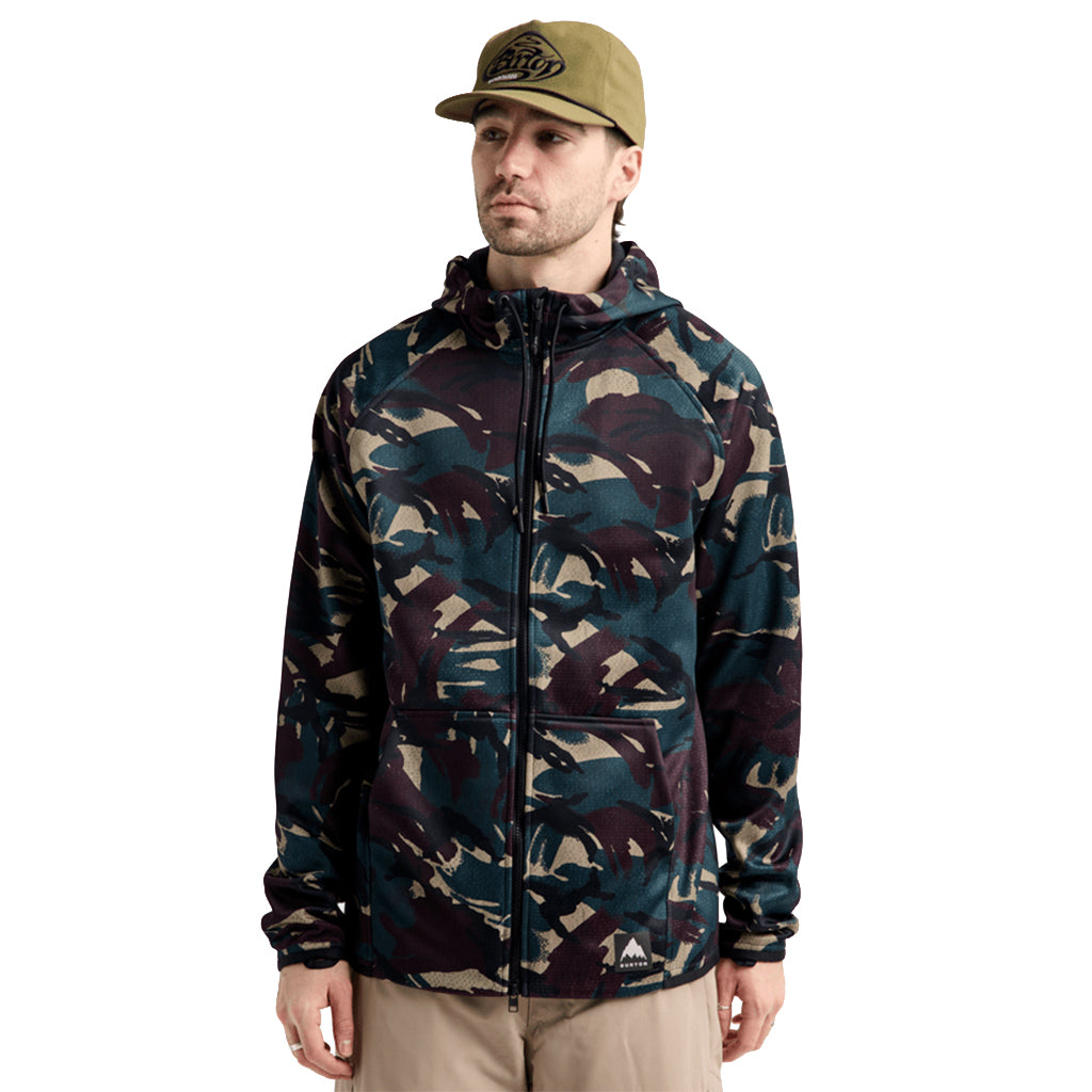 Crown Weatherproof Full-Zip Fleece - Seersucker Camo