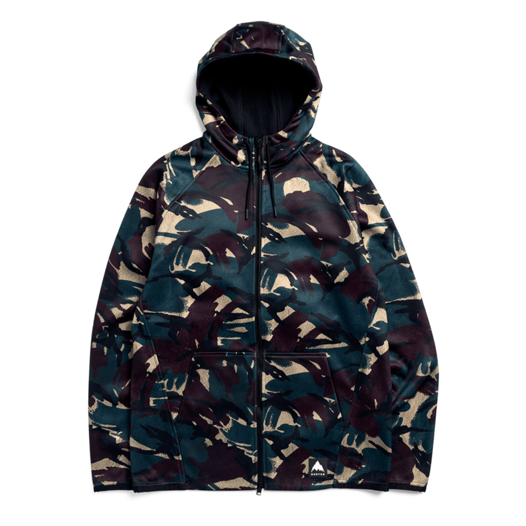 Crown Weatherproof Full-Zip Fleece - Seersucker Camo