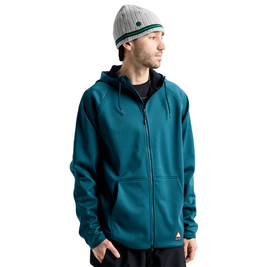 Crown Weatherproof Full-Zip Fleece - Atlantic Teal