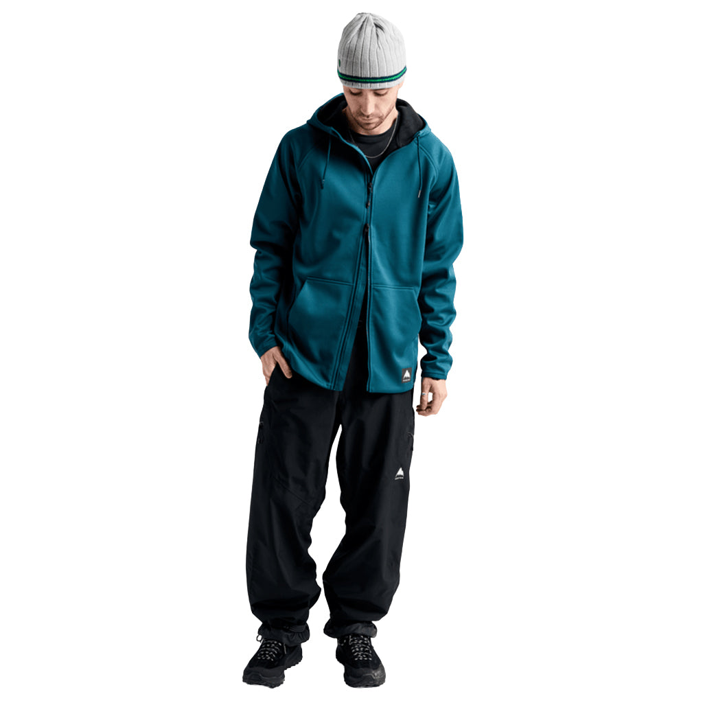 Crown Weatherproof Full-Zip Fleece - Atlantic Teal