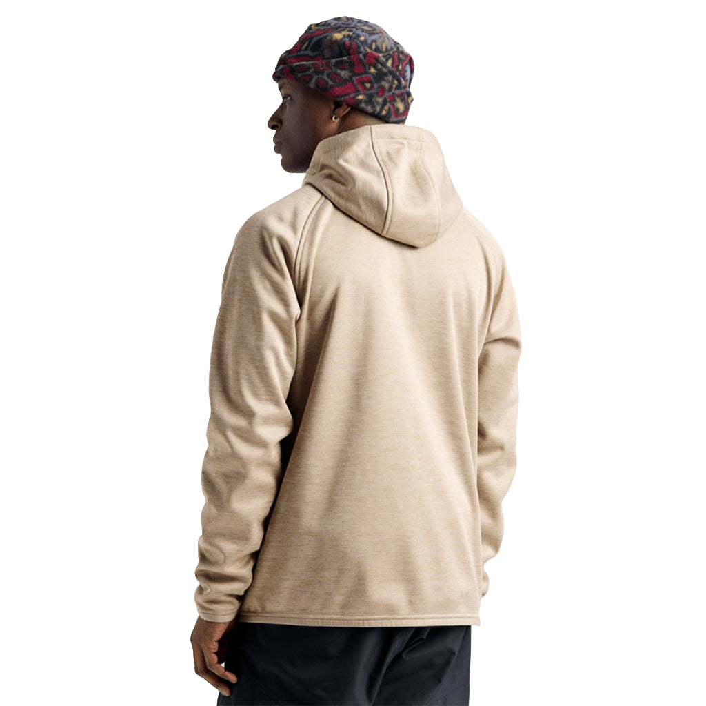 Crown Weatherproof Full-Zip Fleece - Summit Taupe Heather