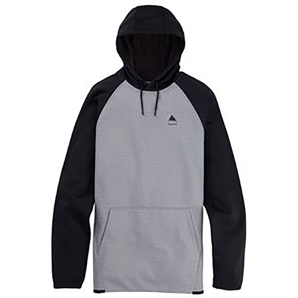Crown Weatherproof Pullover Fleece Gray Heather/Tr