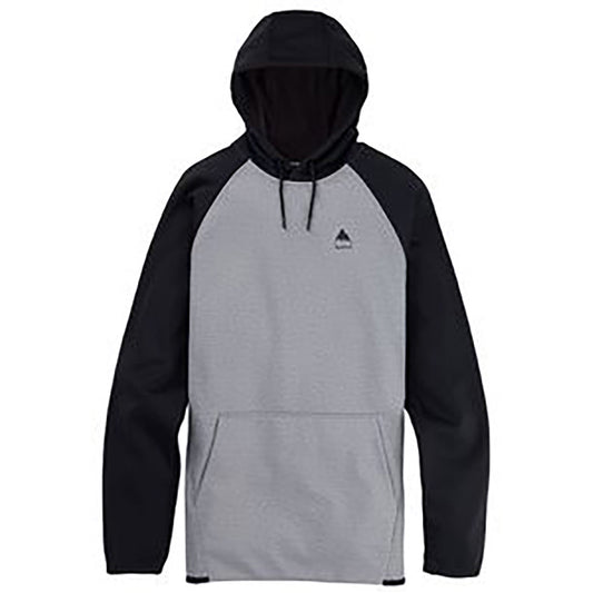 Crown Weatherproof Pullover Fleece Gray Heather/Tr