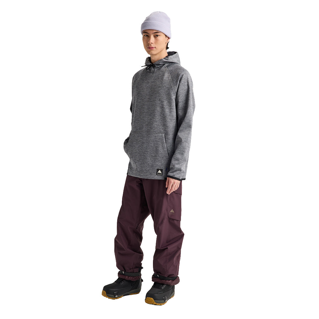 Crown Weatherproof Pullover Fleece - True Black Heather